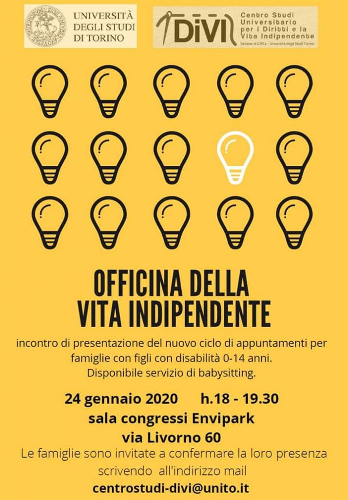 Featured image for “Officina della Vita Indipendente”