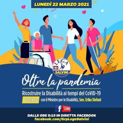 Featured image for “Oltre la pandemia, ricostruire la Disabilità ai tempi del Covid – webinar”