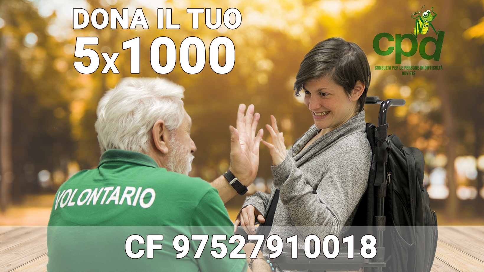 Featured image for “Il tuo 5×1000 alla CPD”